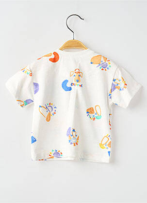 T-shirt stretch manches courtes beige MAYORAL garçon