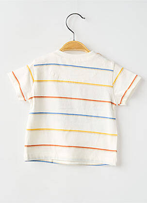 T-shirt stretch manches courtes beige MAYORAL garçon