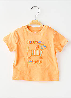 T-shirt stretch manches courtes orange MAYORAL garcon