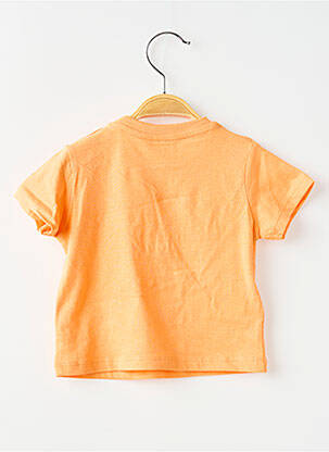 T-shirt stretch manches courtes orange MAYORAL garçon