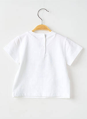 T-shirt stretch manches courtes blanc MAYORAL garcon