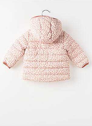 Doudoune poches a capuche rose NOPPIES fille