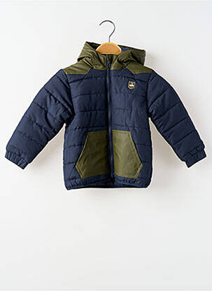 Doudoune bleu ELLE EST OU LA MER garçon