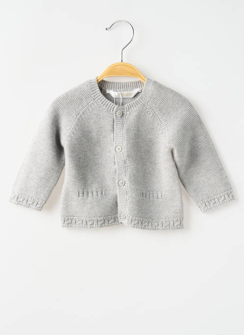 Gilet manches longues gris MAYORAL fille