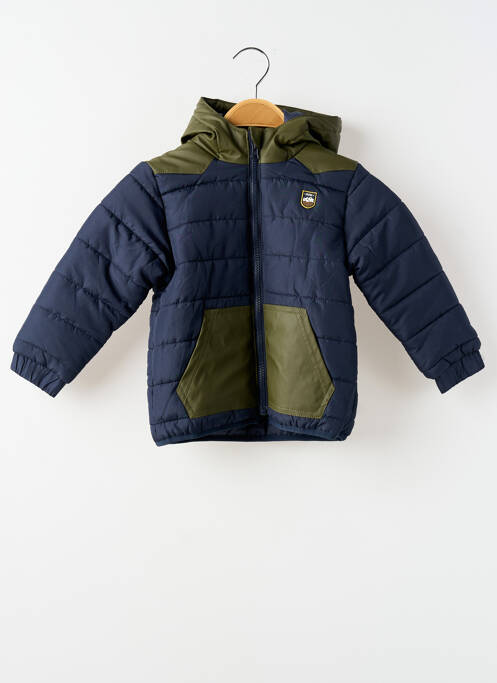 Doudoune bleu ELLE EST OU LA MER garçon