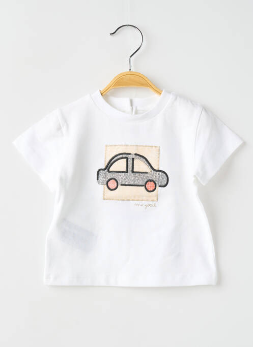 T-shirt blanc MAYORAL garçon