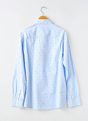 Chemise manches longues imprimé rayures bleu NUKUTAVAKE garçon