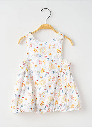 Robe mi-longue sans manche sans manche beige BABY BOL fille