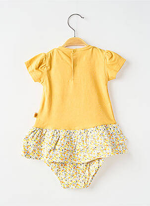 Ensemble short imprimé fleurs jaune BABY BOL fille