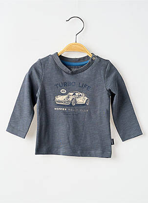 T-shirt manches longues manches longues gris NOPPIES garçon
