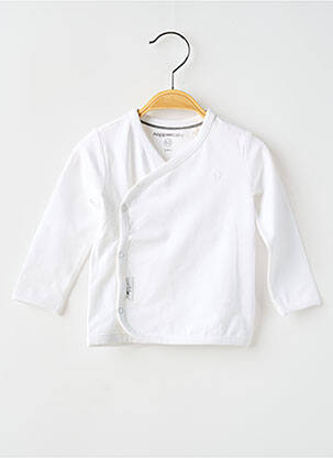 T-shirt manches longues manches longues blanc NOPPIES enfant