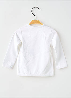 T-shirt manches longues manches longues blanc NOPPIES enfant