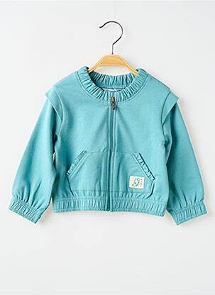 Veste casual col rond bleu MAYORAL fille