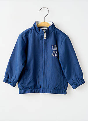 Veste casual poignets poignets élastiqués bleu BABY BOL garçon