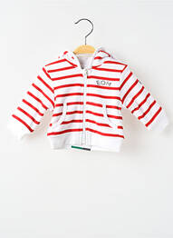 Veste casual poches rouge ELLE EST OU LA MER garcon