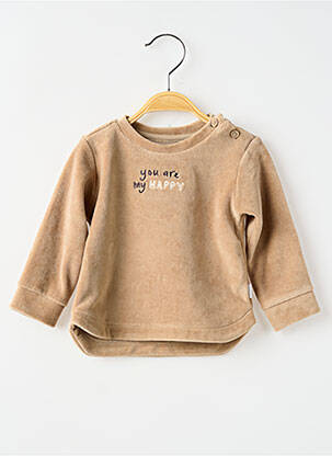 T-shirt manches longues manches longues marron NOPPIES garçon
