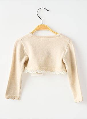 Boléro broderie beige MAYORAL fille