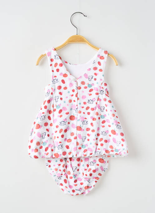 Ensemble short blanc BABY BOL fille