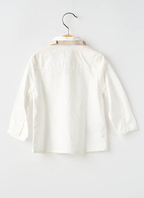 Chemise manches longues beige MAYORAL garçon