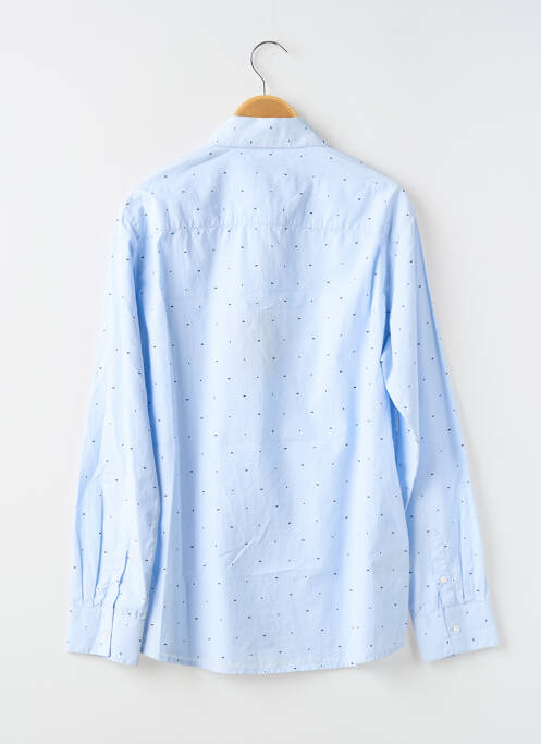 Chemise manches longues imprimé rayures bleu NUKUTAVAKE garcon