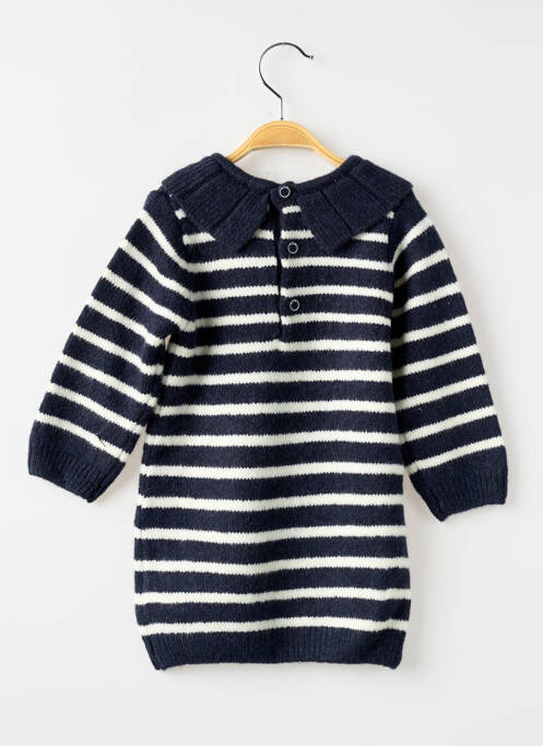Robe pull bleu ELLE EST OU LA MER fille