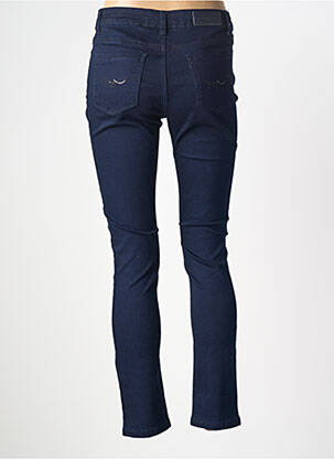Jeans coupe slim tissage brut taille normale bleu KY CREATION femme