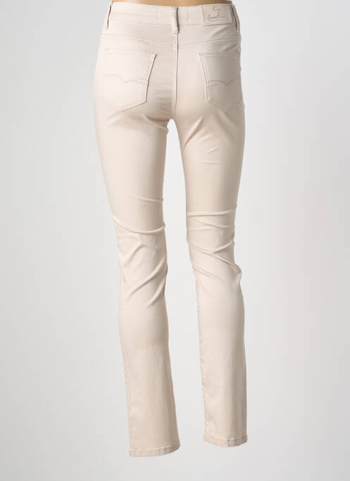 Jeans skinny beige KY CREATION femme