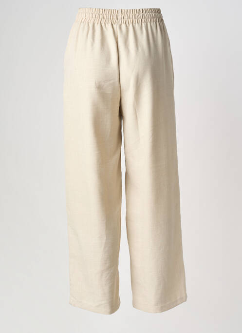 Pantalon droit beige NEW COLLECTION femme