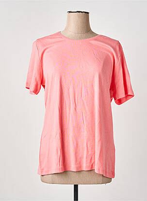 T-shirt stretch manches courtes rose M.X.O femme