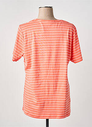 T-shirt stretch manches courtes orange ENDLESS SUMMER femme