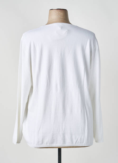 Gilet manches longues blanc M.X.O femme