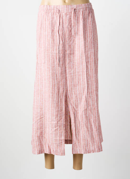 Jupe longue rouge BATELA femme