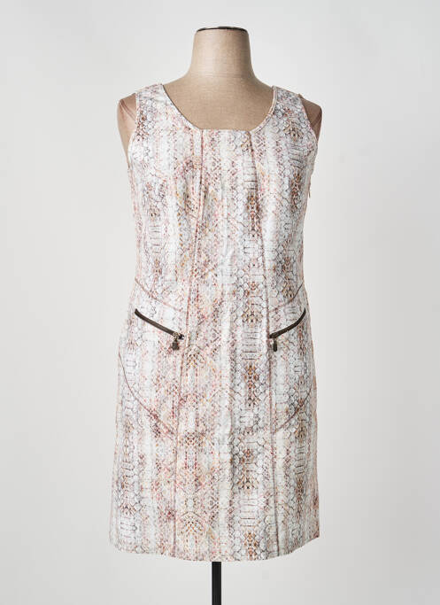 Robe mi-longue beige PAZ TORRAS femme