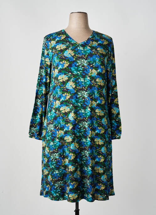 Robe mi-longue vert AGATHE & LOUISE femme