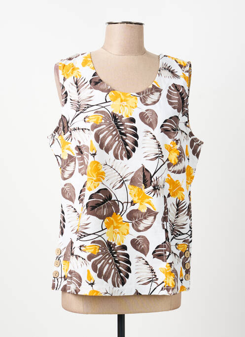 Top marron SIGNATURE femme