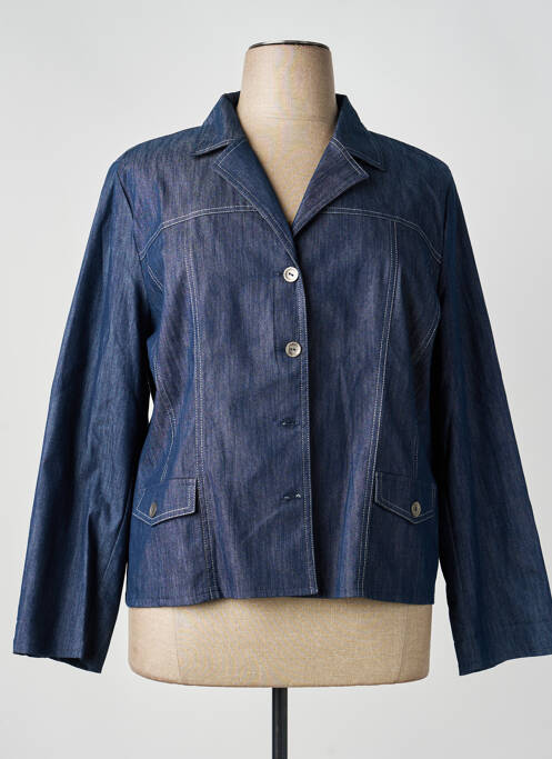 Veste casual bleu GEVANA femme