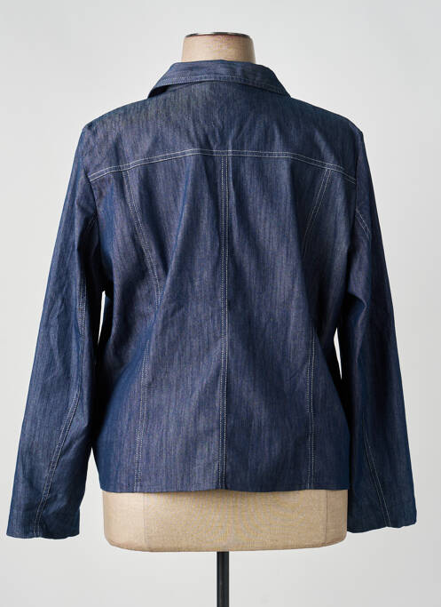 Veste casual bleu GEVANA femme