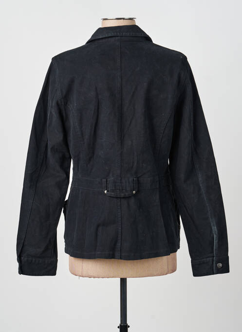 Veste casual noir FLEUR DE SEL femme