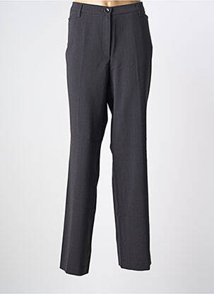 Pantalon droit taille à pinces taille normale gris GARDEUR femme