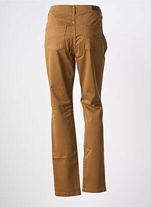 Jeans coupe slim stretch taille normale jaune LCDN femme