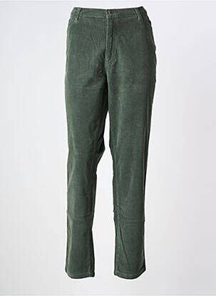 Pantalon slim stretch taille normale vert WALTRON femme