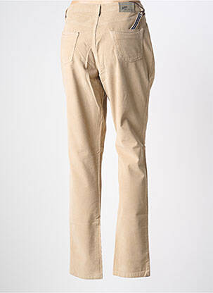 Pantalon slim stretch taille normale beige clair WALTRON femme