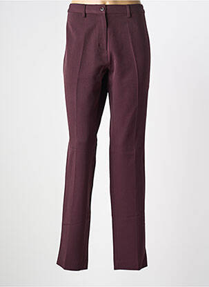 Pantalon slim poches taille haute violet WALTRON femme