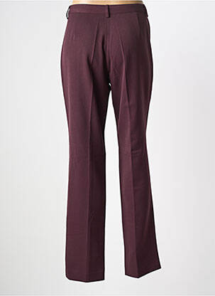 Pantalon slim poches taille haute violet WALTRON femme