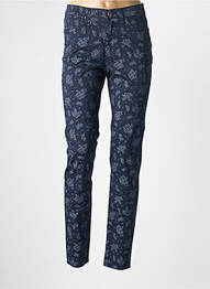 Jeans coupe slim stretch taille normale bleu LCDN femme