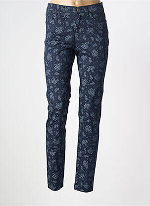 Jeans coupe slim stretch taille normale bleu LCDN femme