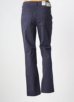 Pantalon slim tissage popeline taille normale bleu GARDEUR femme