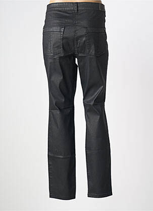 Pantalon slim tissage enduit taille normale noir OLSEN femme