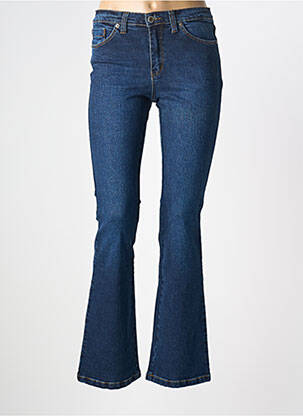 Jeans bootcut taille normale taille normale bleu WALTRON femme