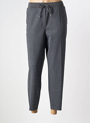 Pantalon 7/8 taille élastique taille normale gris TONI femme